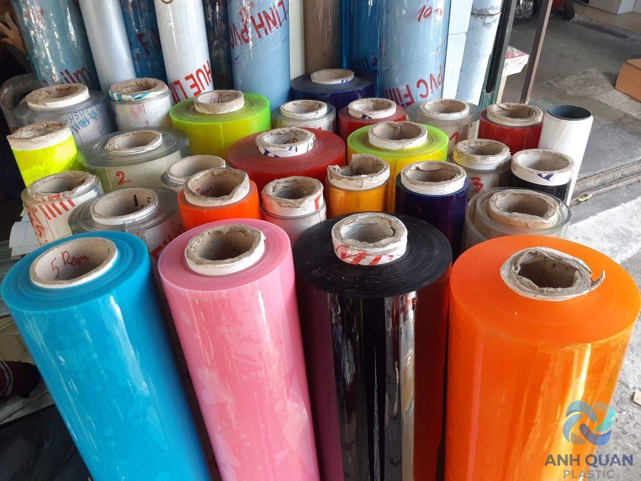 Màng nhựa PVC 0.5mm & 0.8mm (nhiều màu) giá rẻ