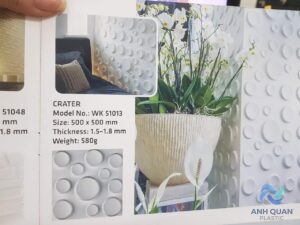Tấm nhựa 3d ốp tường