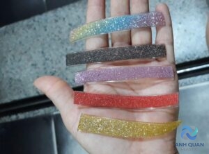 DÂY MICA KIM TUYẾN LÀM QUAI DÉP