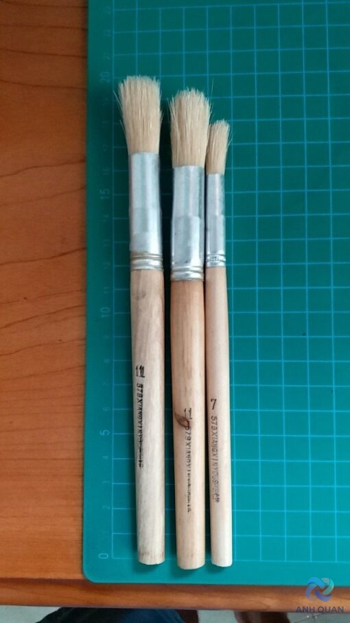 CỌ VẼ QUÉT KEO CÁN GỖ